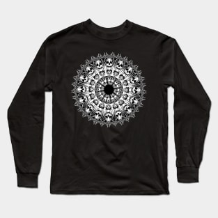 The Dark Skull ornament Long Sleeve T-Shirt